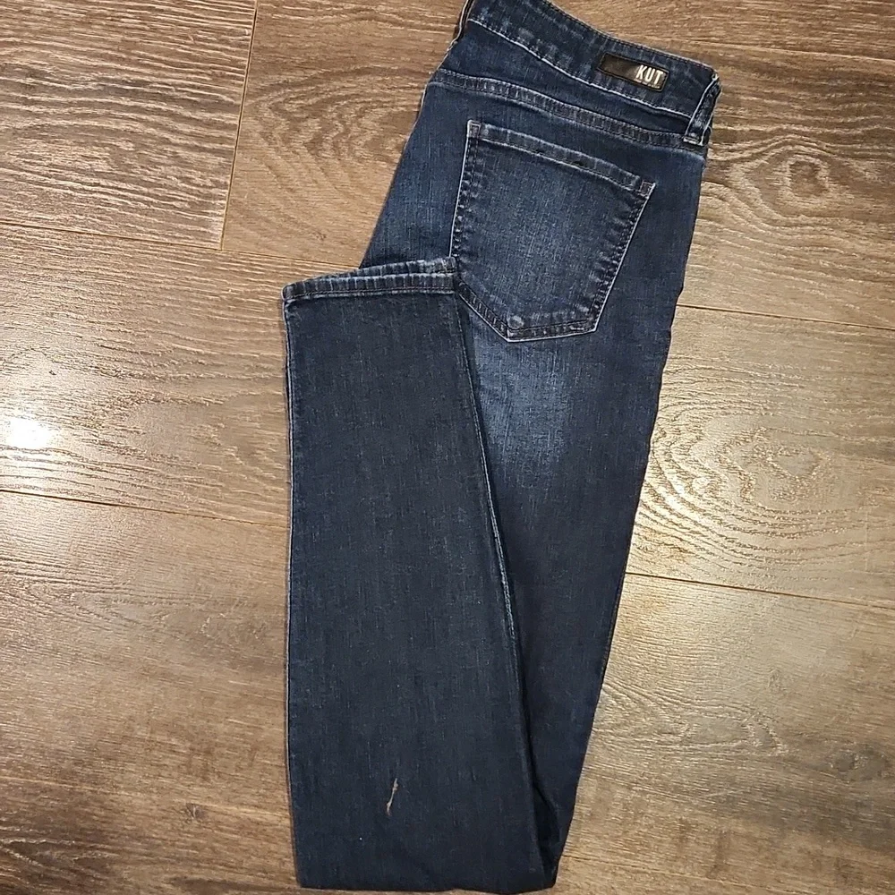 ❤ KUT FROM THE KLOTH MIA TOOTHPICK SKINNY JEANS, 10 (30) - Picture 4 of 9